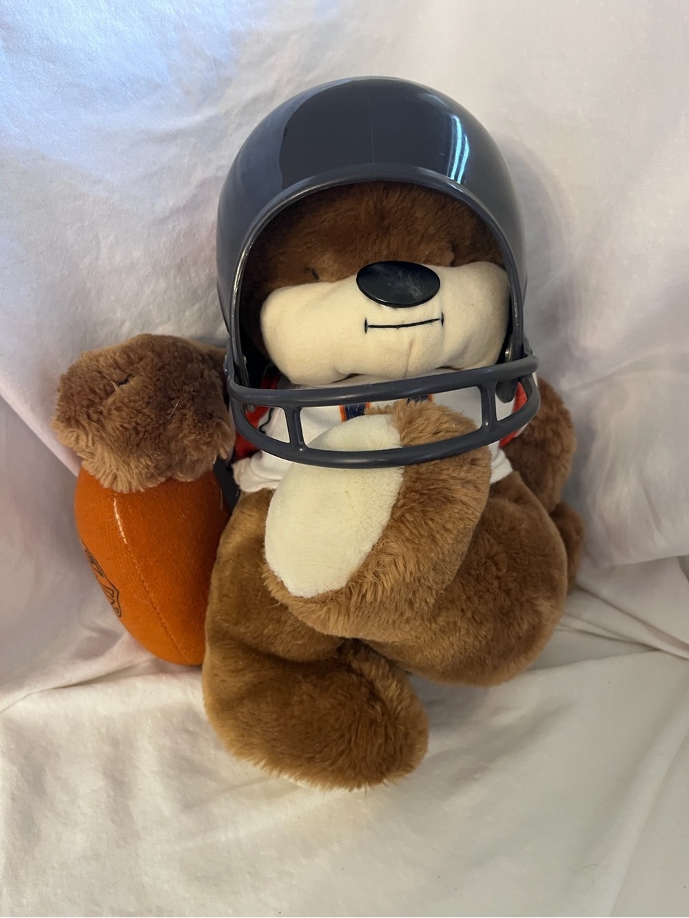 vintage 1983 NFL Huddles Chicago Bears mascot plush